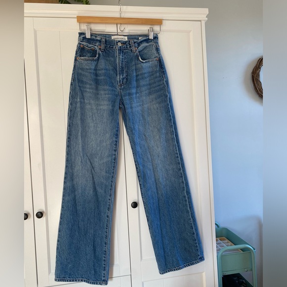 Denim Forum The Farrah Hi-Rise Wide - Picture 3 of 9